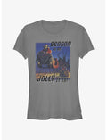 Star Wars Santa Yoda Jolly It Is Girls T-Shirt