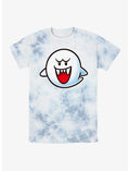 Nintendo Mario Boo Face Tie-Dye T-Shirt