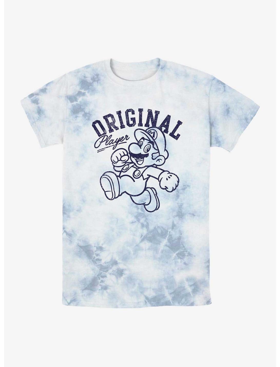 Nintendo Mario Original Plumber Tie-Dye T-Shirt