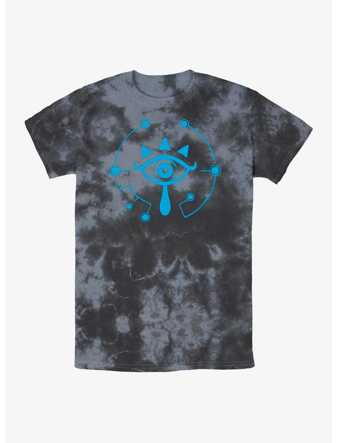 The Legend of Zelda Sheikah Eye Symbol Tie-Dye T-Shirt