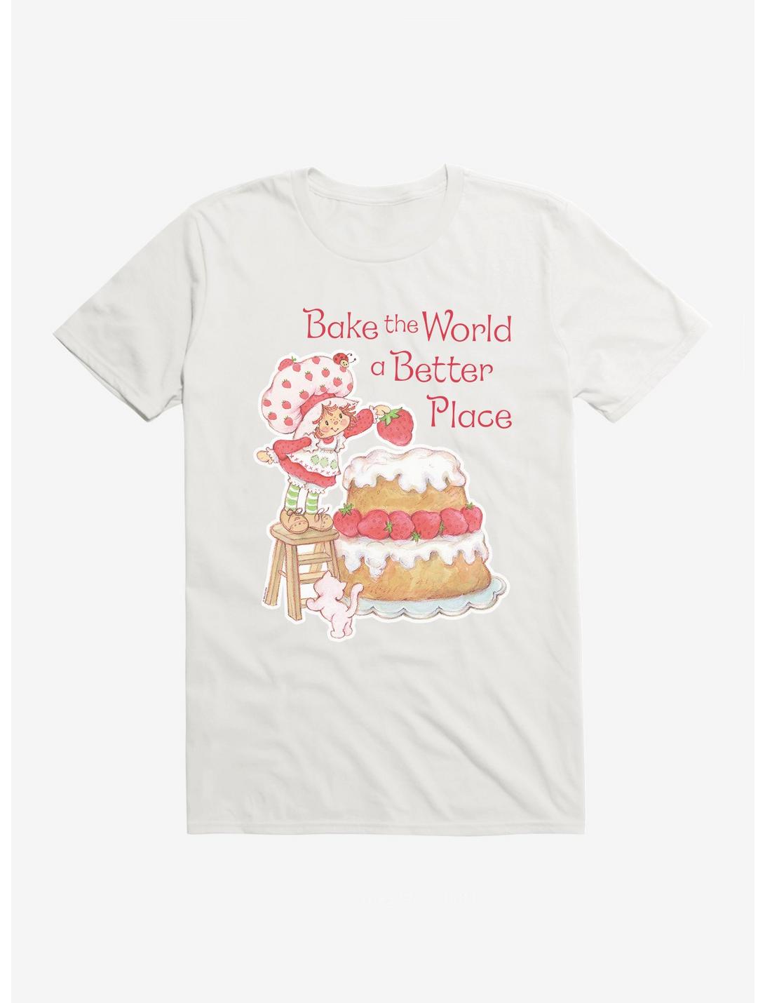 Strawberry Shortcake & Custard Bake The World A Better Place T-Shirt