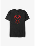 Disney Kingdom Hearts Heartless Symbol Big & Tall T-Shirt