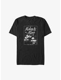 Disney Mickey Mouse & Minnie Mouse Music Cover Big & Tall T-Shirt