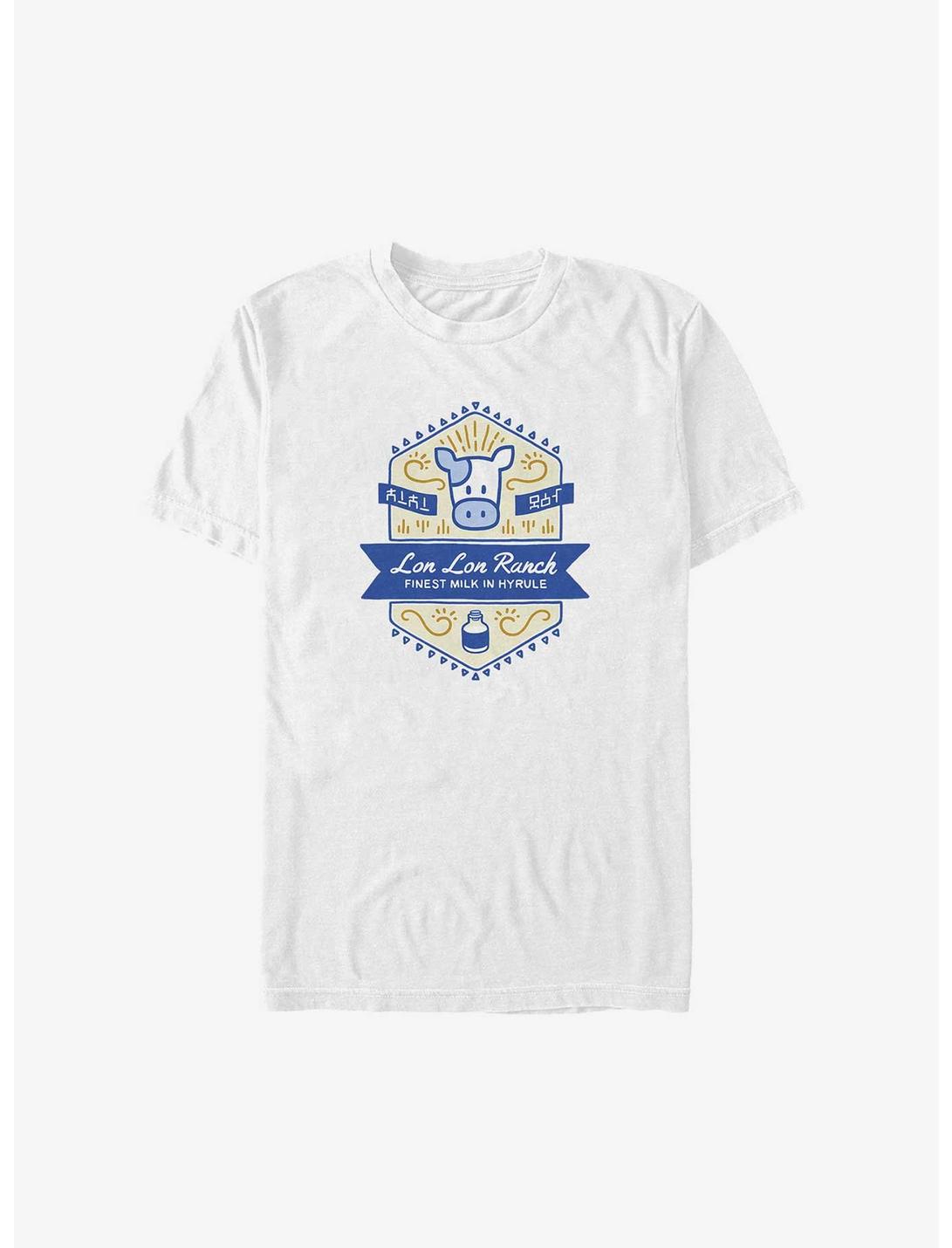 Nintendo The Legend of Zelda Lon Lon Ranch Finest Milk In Hyrule Big & Tall T-Shirt