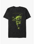 Star Wars The Mandalorian Grogu Peeking T-Shirt