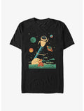 Disney Pixar Wall-E Eve and Wall-E Space Poster T-Shirt