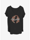 Fender Floral Logo Girls T-Shirt Plus Size