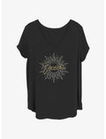 Fender Sun Logo Girls T-Shirt Plus Size