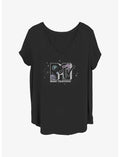 MTV Planetary Logo Girls T-Shirt Plus Size