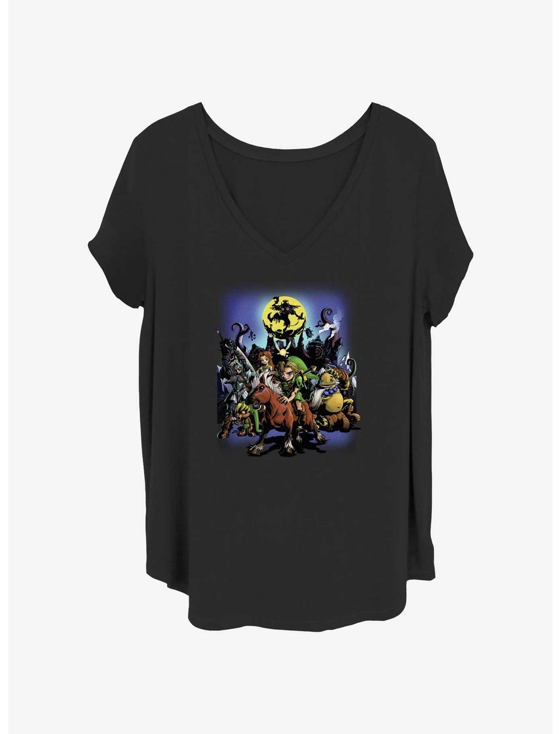 Nintendo Moon Dance Girls T-Shirt Plus Size