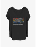 Star Wars Sunset Star Wars Girls T-Shirt Plus Size