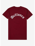 Deftones Text Logo T-Shirt