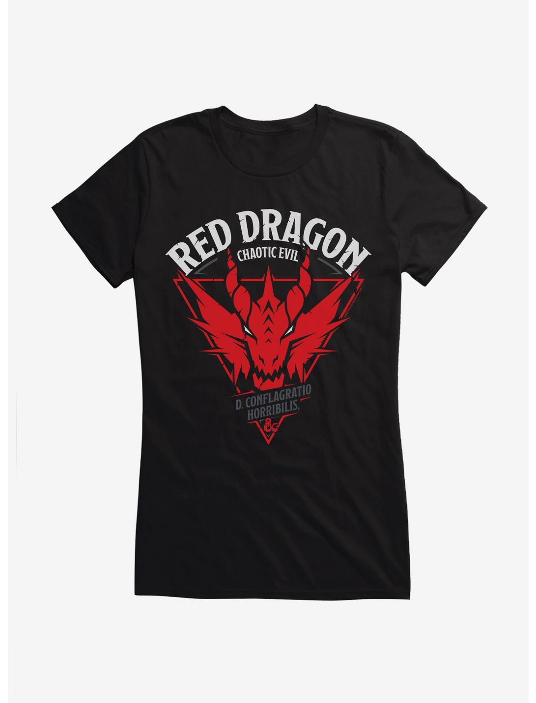 Dungeons & Dragons Red Dragon Girls T-Shirt