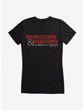 Dungeons & Dragons: Honor Among Thieves Movie Title Logo Girls T-Shirt