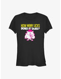 Tootsie Roll Mr. Owl How Many Licks Girls T-Shirt