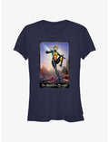Marvel Ant-Man and the Wasp: Quantumania Wasp The Quantum Avenger Poster Girls T-Shirt