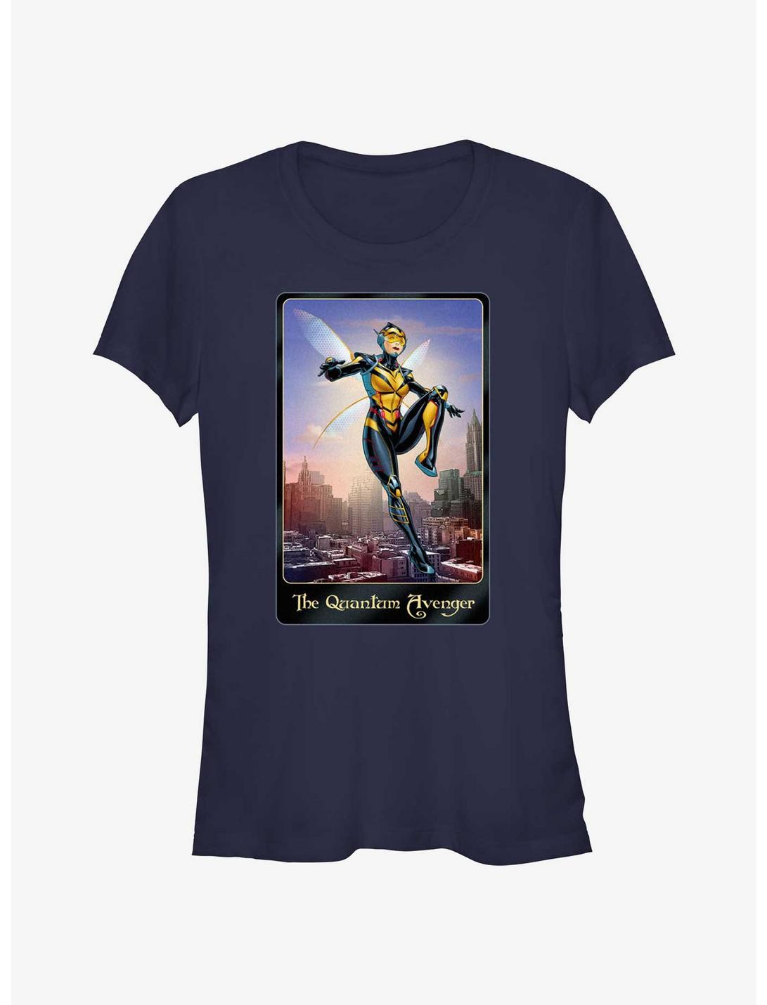 Marvel Ant-Man and the Wasp: Quantumania Wasp The Quantum Avenger Poster Girls T-Shirt
