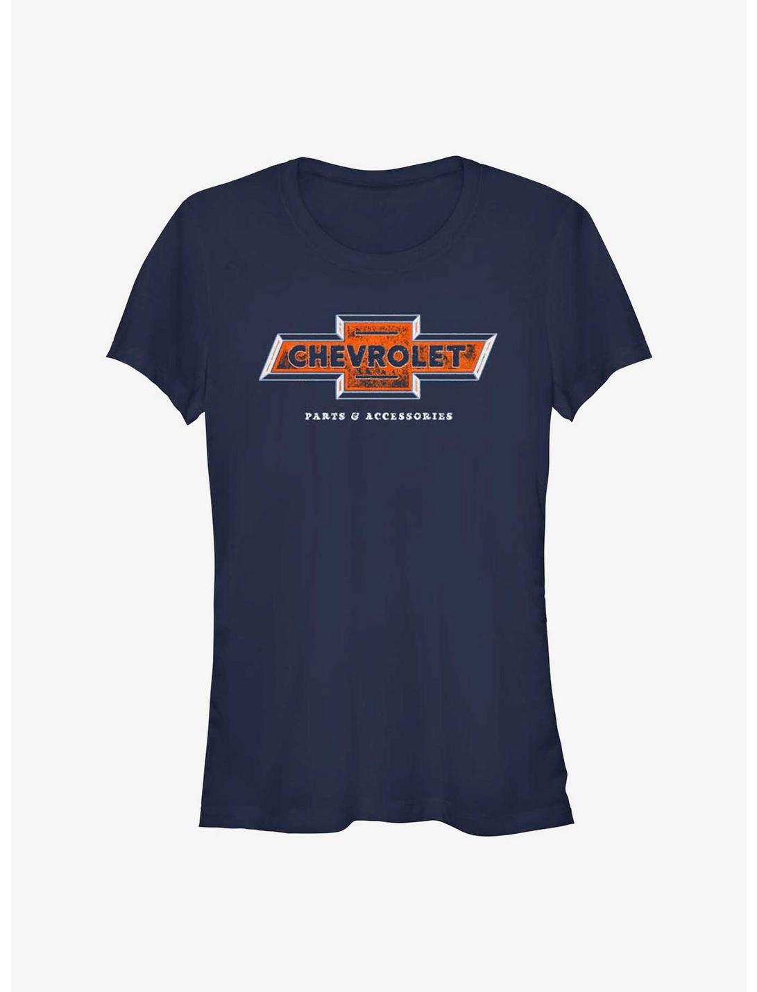 General Motors Chevy Parts And Accessories Bowtie Logo Girls T-Shirt