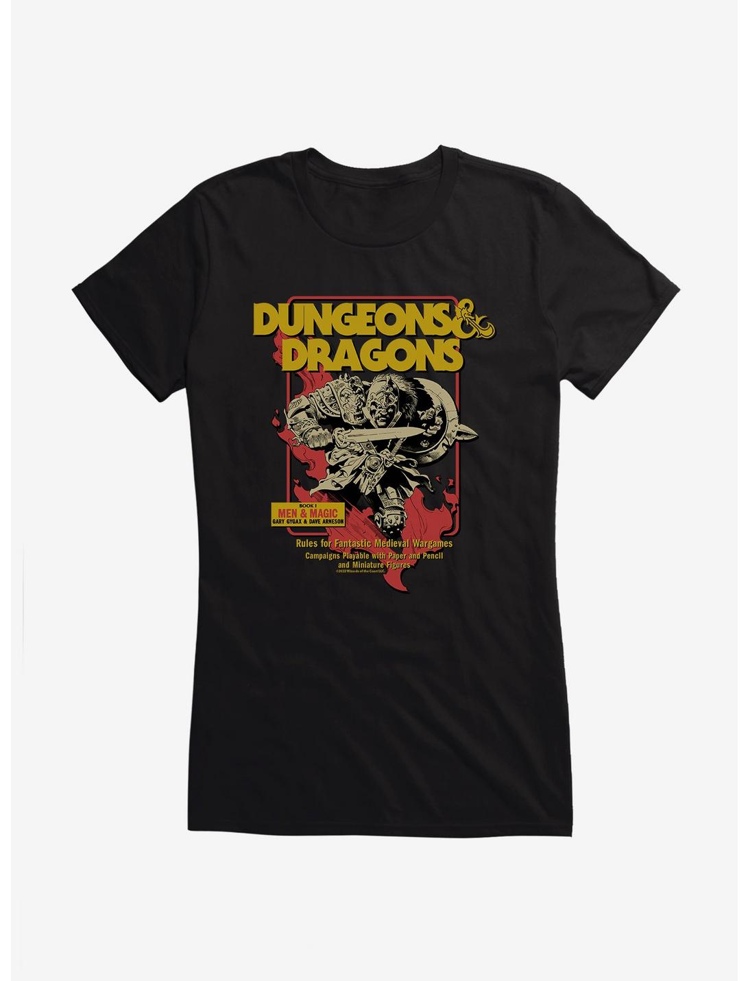 Dungeons & Dragons Book I Men & Magic Girls T-Shirt