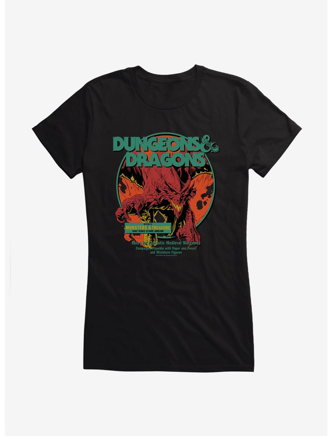 Dungeons & Dragons Book II Monsters & Treasure Girls T-Shirt