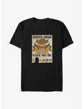 Mario Bowser Danger Ahead Big & Tall T-Shirt