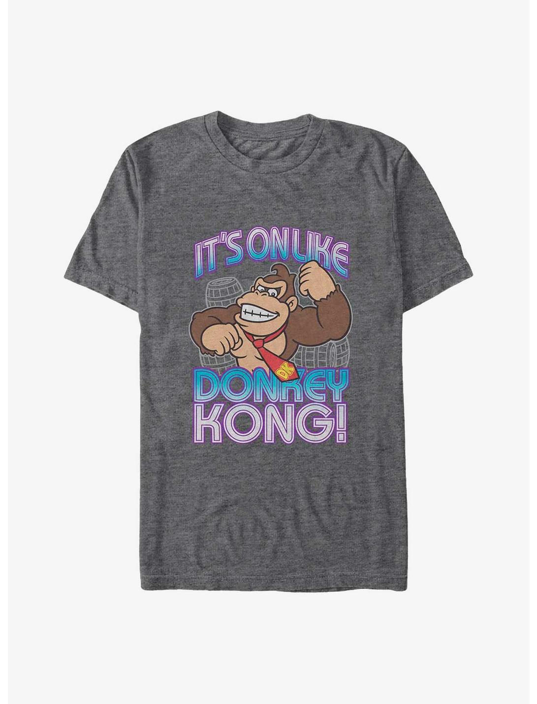 Mario Its On Like Donkey Kong Big & Tall T-Shirt
