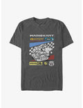 Mario Kart Checkers Big & Tall T-Shirt