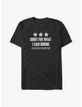 Nintendo Mario Sorry For What I Said During Mario Kart Big & Tall T-Shirt