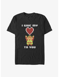 The Legend of Zelda Link I Give My Heart To You Big & Tall T-Shirt