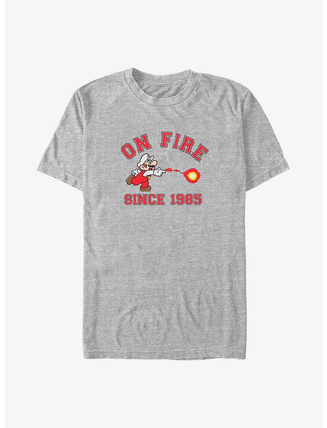 Mario On Fire Since 1985 Big & Tall T-Shirt