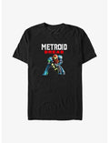 Nintendo Metroid Dread Samus Logo Big & Tall T-Shirt