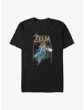 Nintendo The Legend of Zelda: Breath of the Wild Link Arch Big & Tall T-Shirt