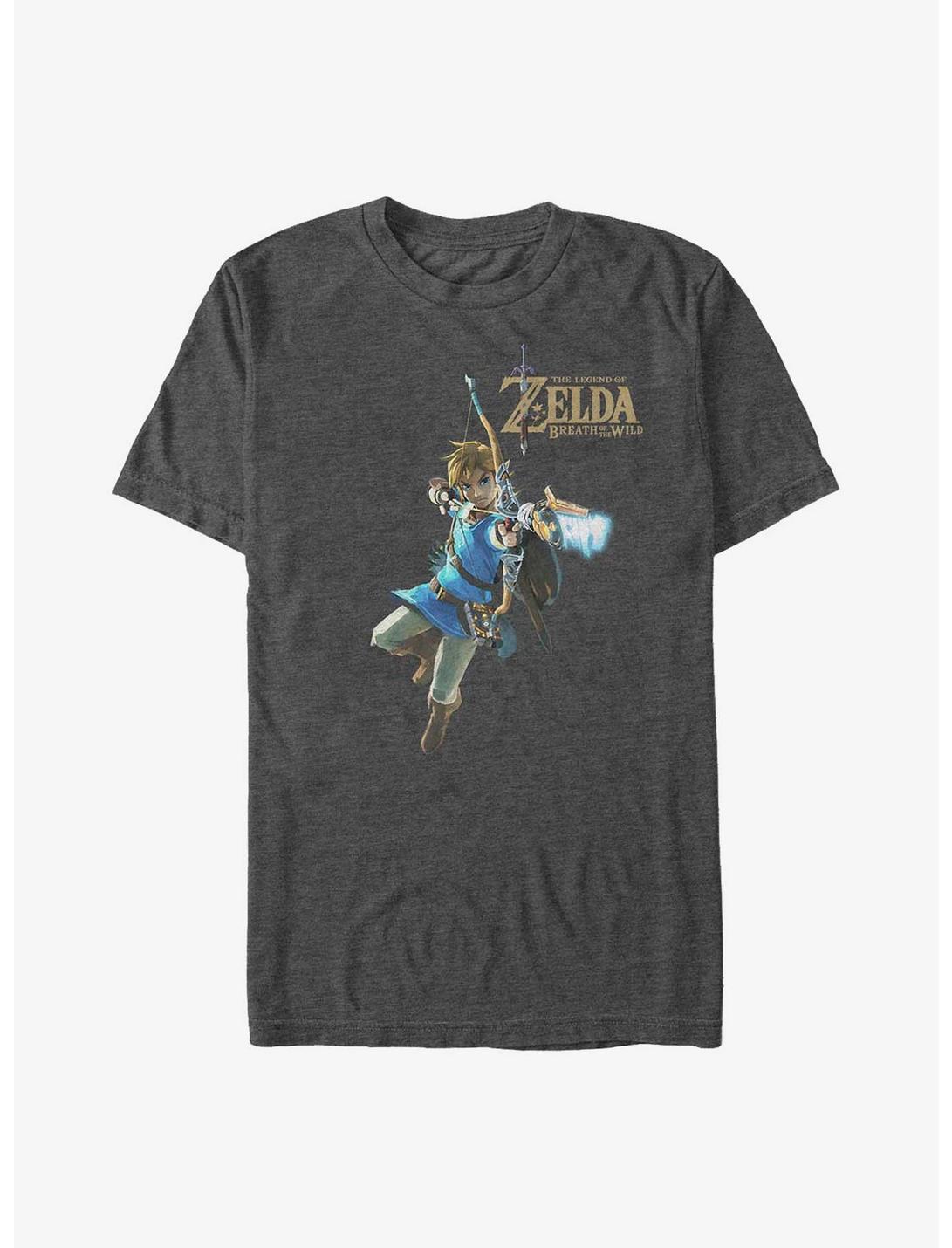 The Legend of Zelda Link Breathing Again Big & Tall T-Shirt