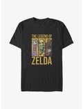The Legend of Zelda Chibi Zelda, Link, and Ganondorf Big & Tall T-Shirt