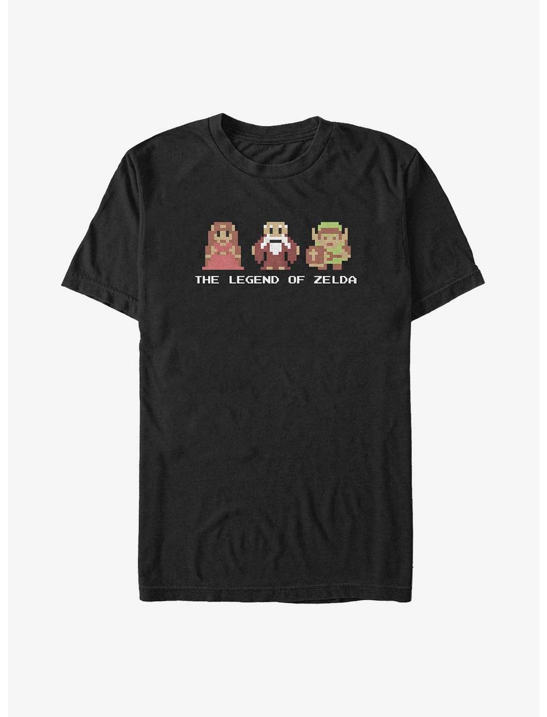 The Legend of Zelda Pixel Legend Big & Tall T-Shirt