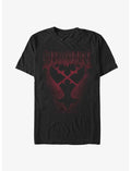 Disney Kingdom Hearts Grunge Heartless Heavyweight T-Shirt