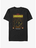 Pokemon Charmander Grid Heavyweight T-Shirt