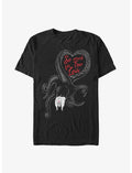 Disney Villains The Little Mermaid Ursula No True Love Heavyweight T-Shirt