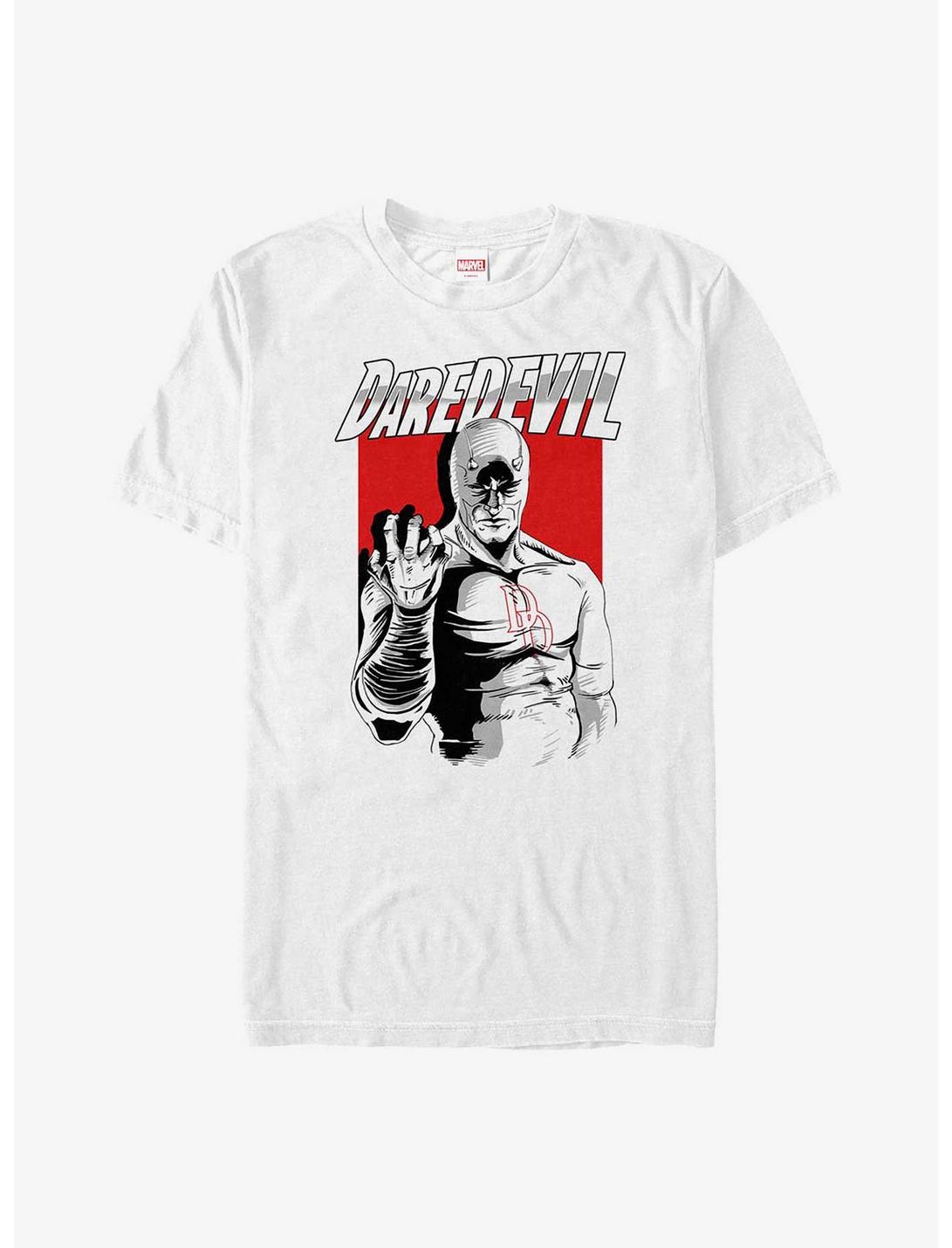 Marvel Daredevil Sketchy Devil Poster Big & Tall T-Shirt