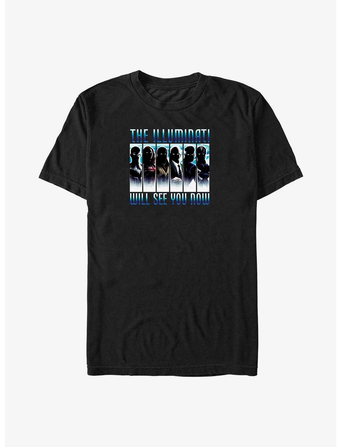Marvel Doctor Strange in the Multiverse of Madness The Illuminati Will See You Now Big & Tall T-Shirt