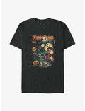 The Nightmare Before Christmas Comic Cover Big & Tall T-Shirt
