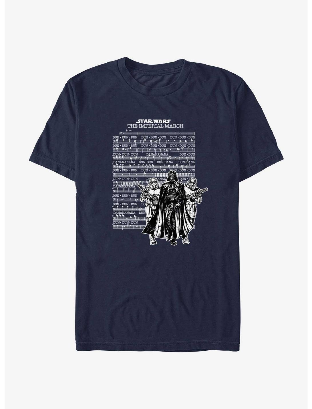 Star Wars Imperial March Music Sheet T-Shirt