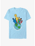 Sesame Street Friends Make The World T-Shirt