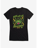 Dungeons & Dragons Here For The Shenanigans Beholder Girls T-Shirt