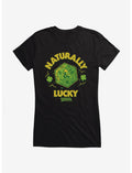 Dungeons & Dragons Naturally Lucky Dice Girls T-Shirt