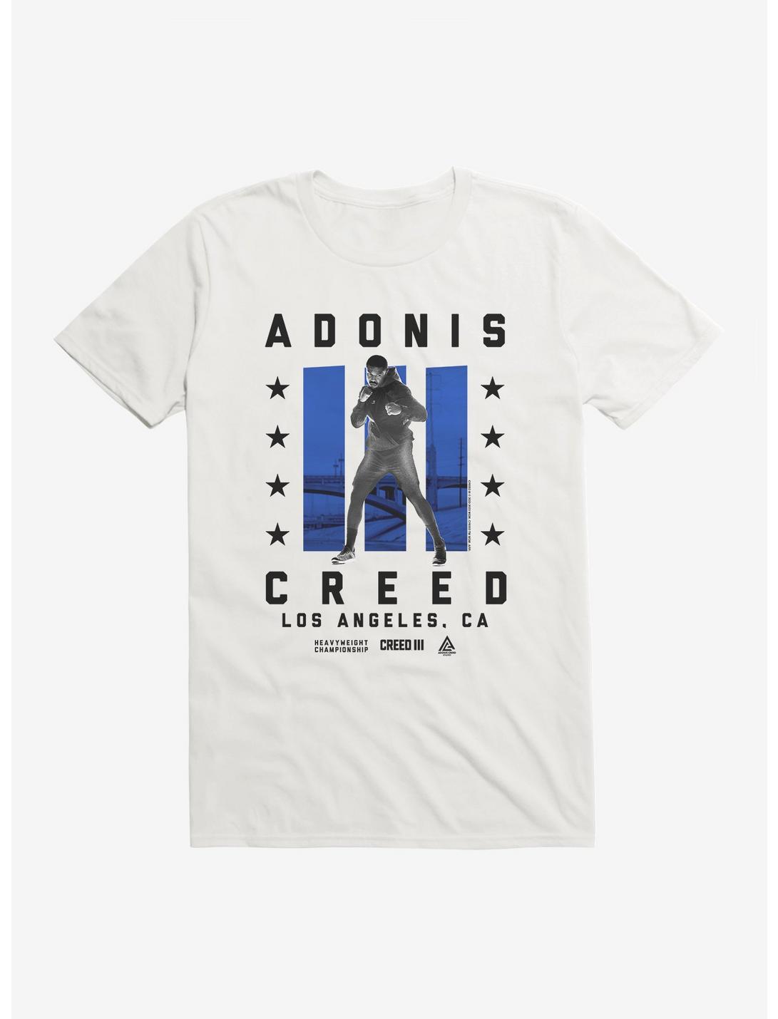 Creed III Adonis Creed LA Heavyweight Championship T-Shirt