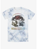 Star Wars The Mandalorian The Living Waters in the Mines of Mandalore Tie-Dye T-Shirt