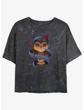 Disney The Owl House Staff Vines Mineral Wash Girls Crop T-Shirt