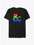 Dungeons & Dragons Pride Gradient Logo Big & Tall T-Shirt