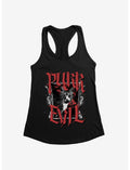 Cat Purr Evil Goth Frame Girls Tank